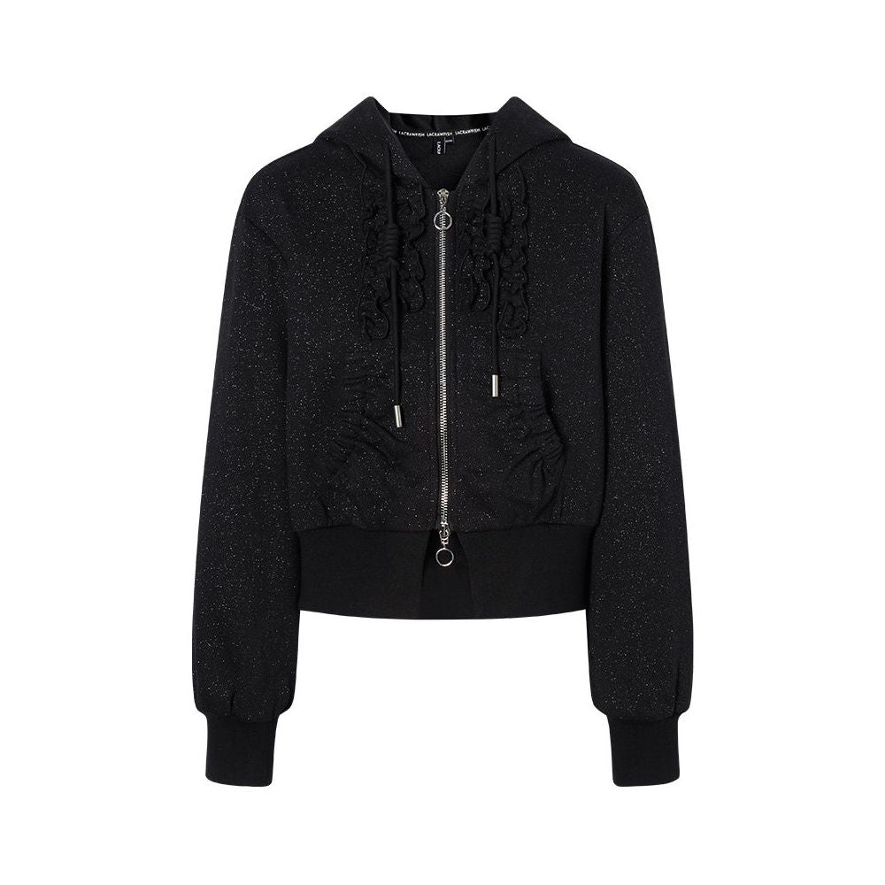 Rumi Ruffle Zip Hoodie