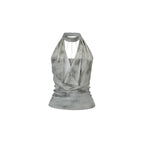 Summer’s Whisper Halter Drape Top