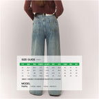 CHUU washed and ground white wide leg jeans for women in autumn 2025 new butterfly bow sequin letter embroidery pants image 5