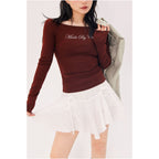 Slim Off Shoulder Top image 3