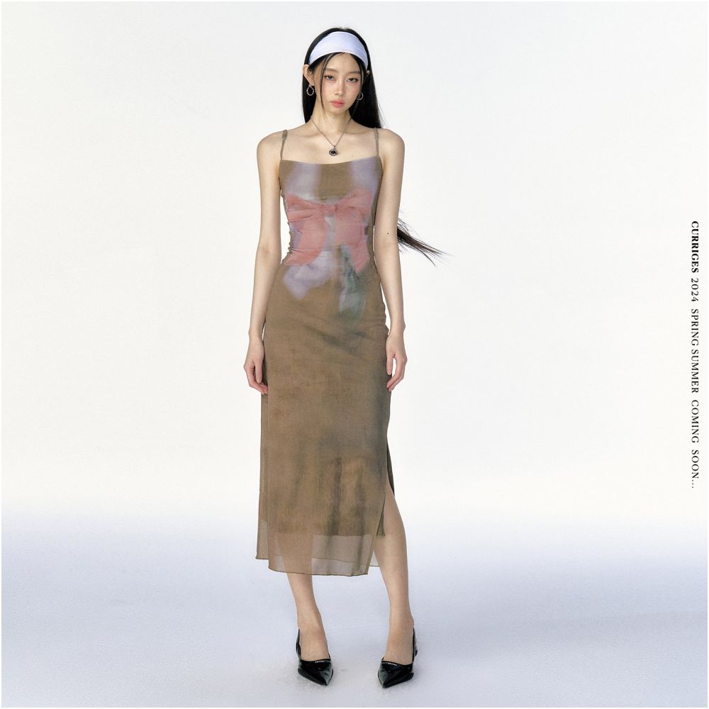 Mirei Bloom Mesh Dress image 3
