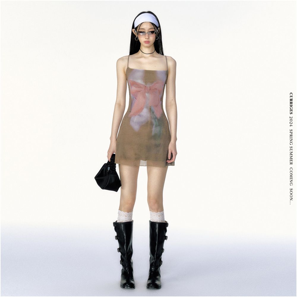 Mirei Bloom Mesh Dress image 5