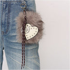 Love Heart Fur Charm image 2