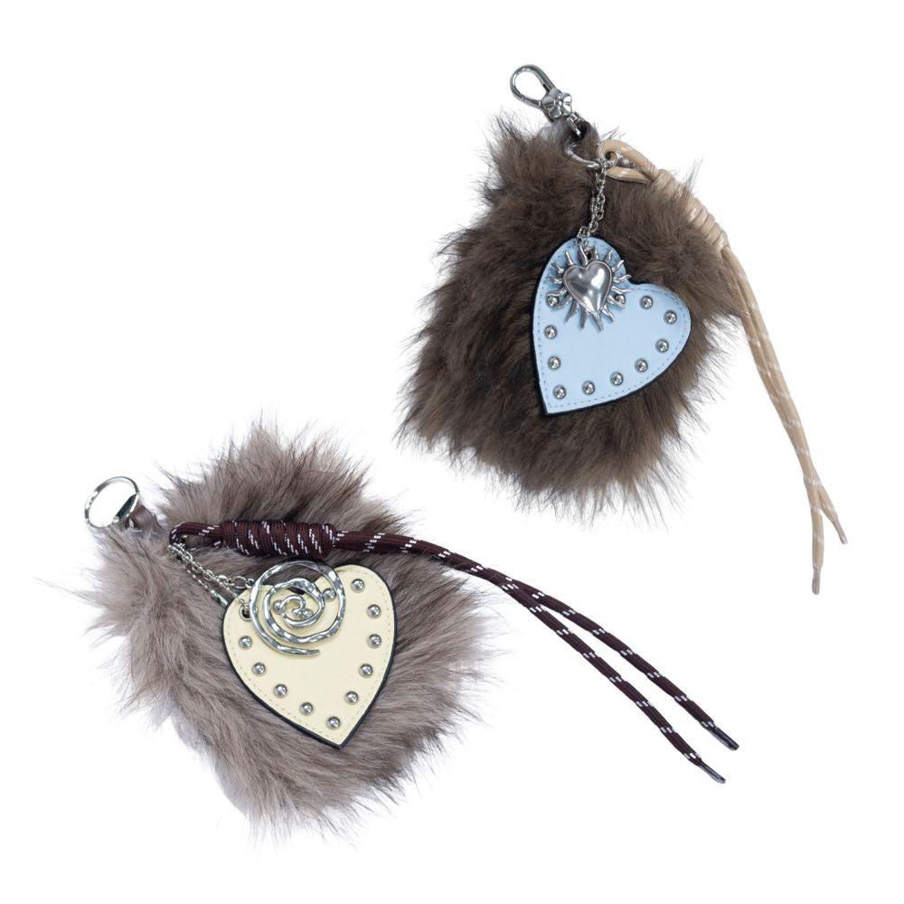 Love Heart Fur Charm image 0