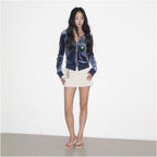 Minari Satin Zip Jacket image 3