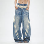 Eunha Rivetline Wide Jeans image 0