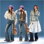 Jisoo Lowline Flare Jeans image 2