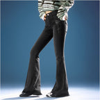 Jisoo Lowline Flare Jeans