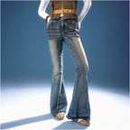 Jisoo Lowline Flare Jeans