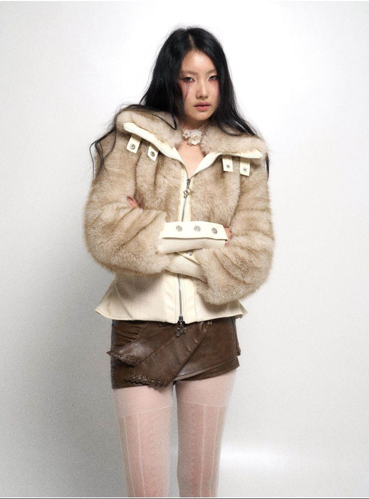 Mika Fur Buckle Jacket image 1