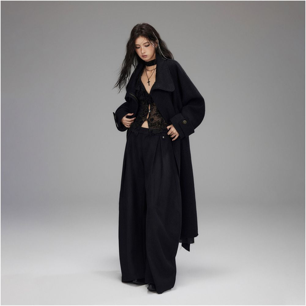 Low pixel velvet ruffled V neck shirt with a fitted waist and openwork mesh long sleeves thin and lightweight image 4