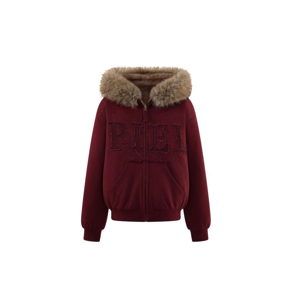 Archive Pile Pixel Zip Hoodie