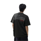 MRNEARLY American Street Shadow Printed Cleanfit Short sleeved T shirt for Men Loose Retro and Handsome Top Trendy image 2