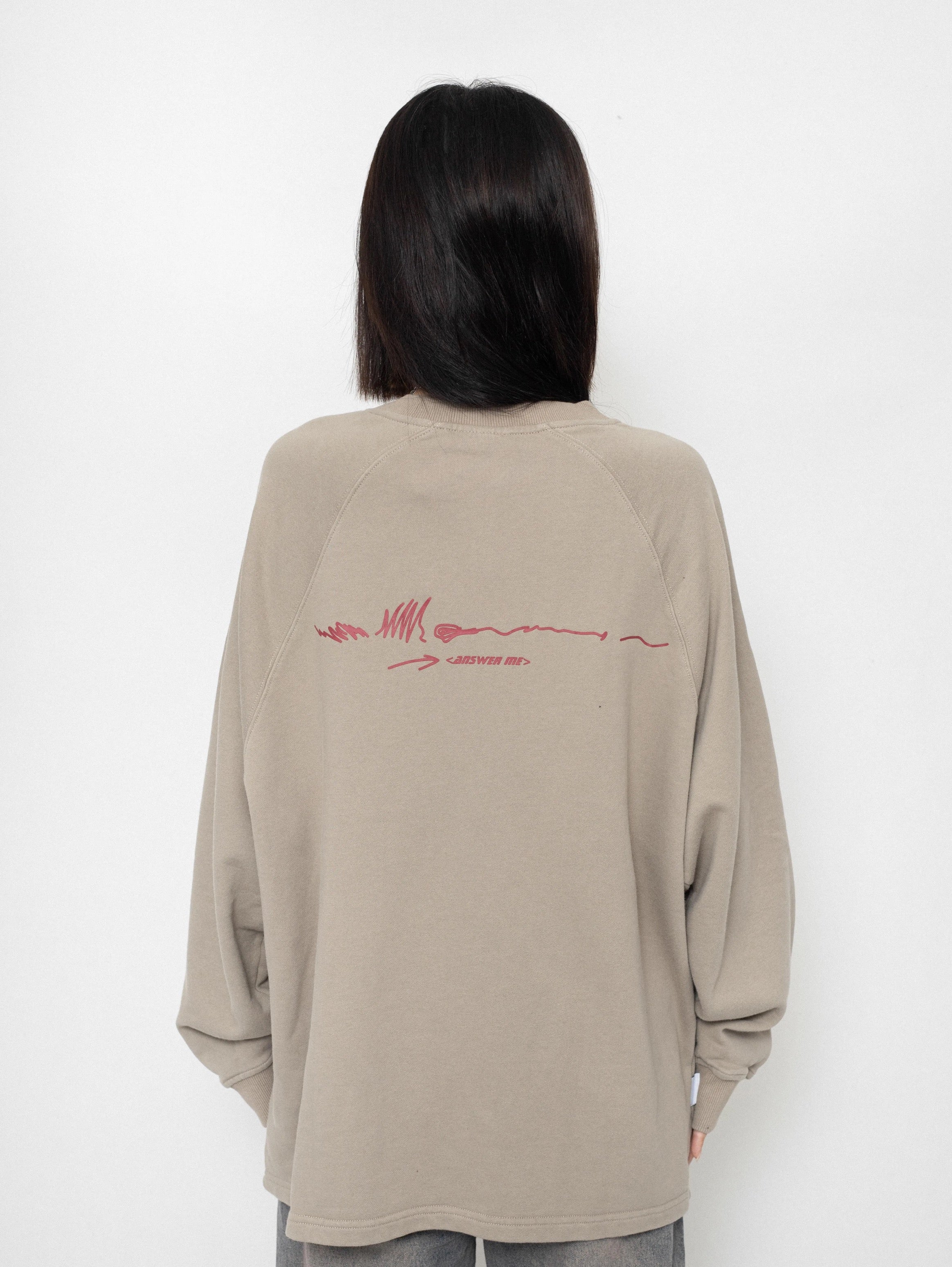 Answer Me Long Sleeve (Sand)