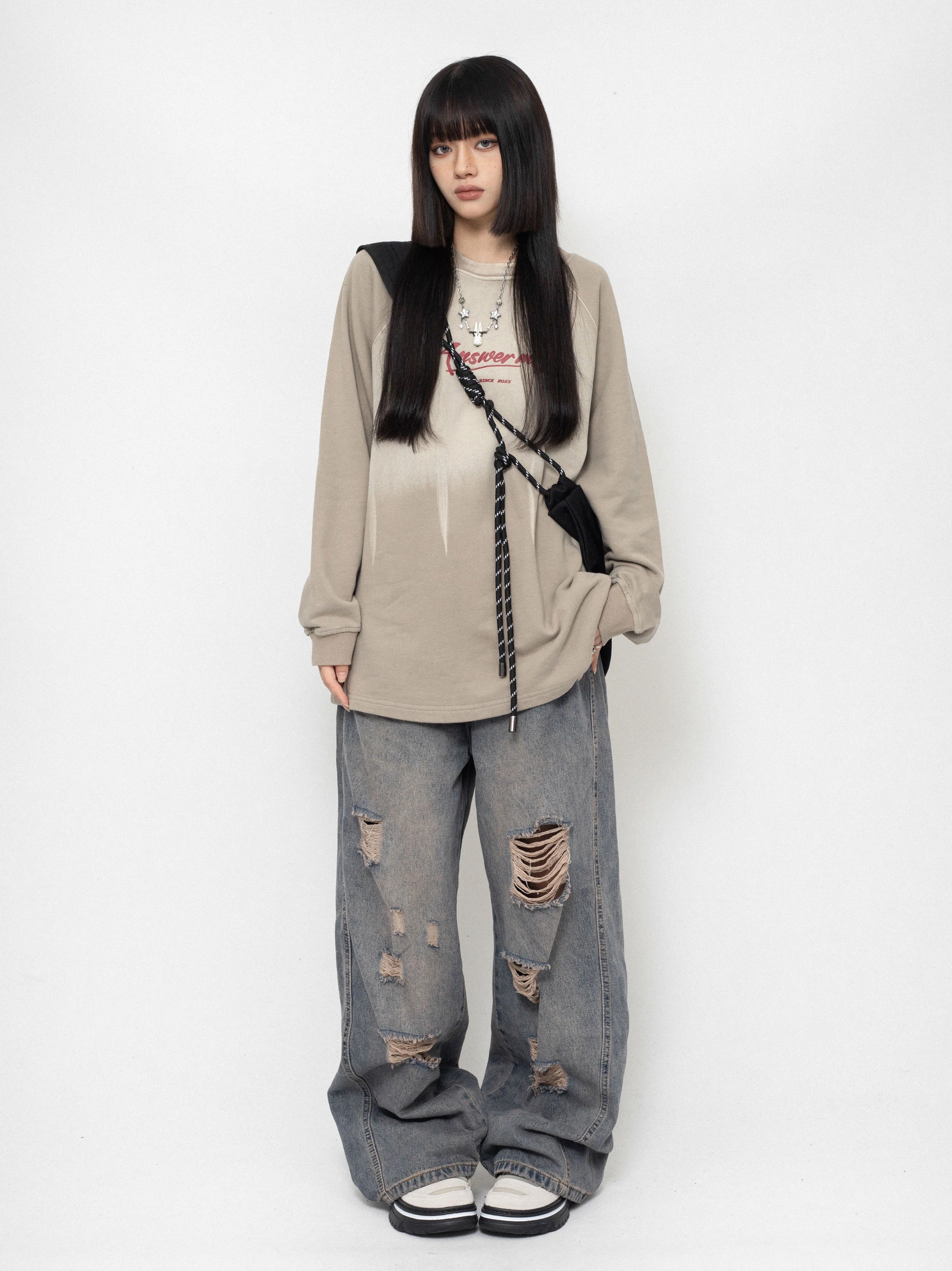 Answer Me Long Sleeve (Sand)