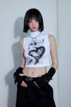 Yuka Eclipse Tank - White