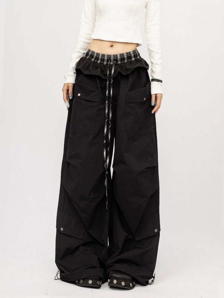 Lace Cargo Pants