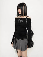 Feral Heart Off-Shoulder Top