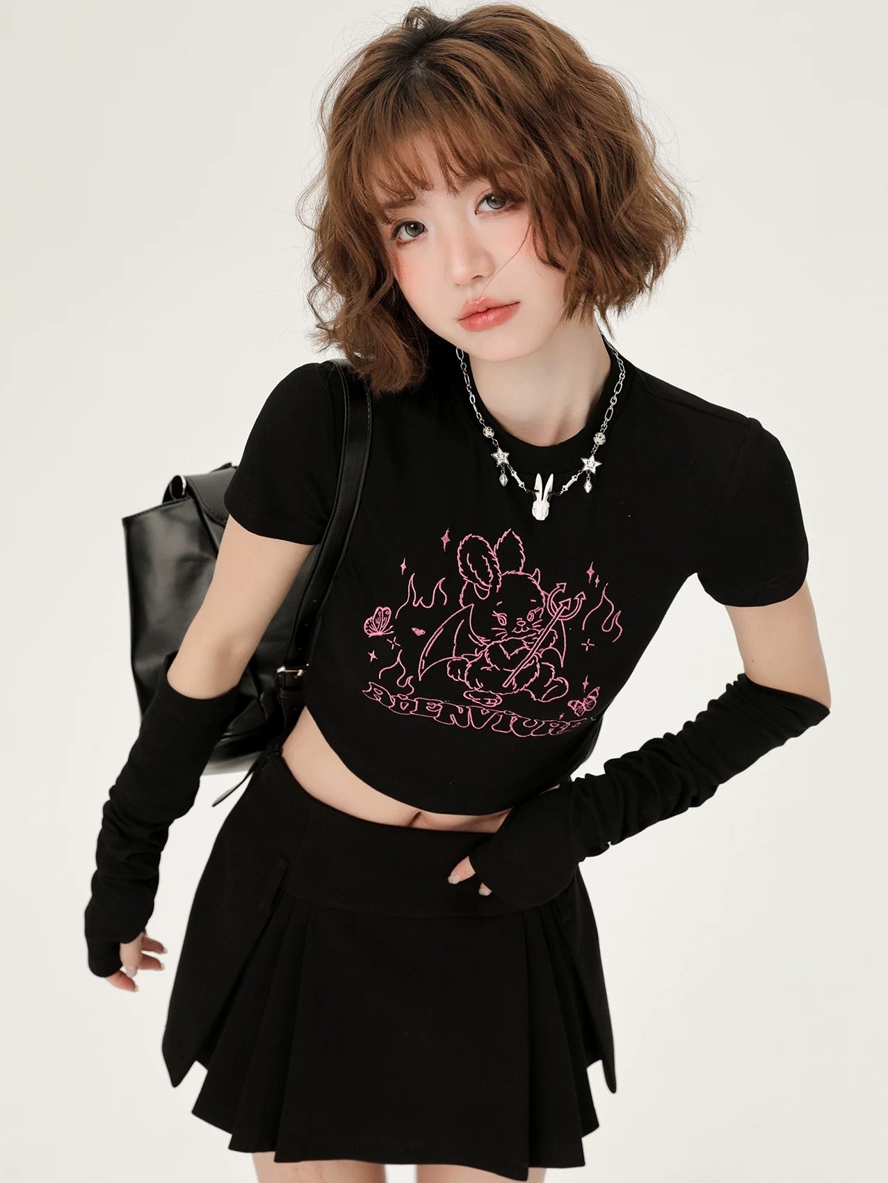Baby Devil Crop Tee