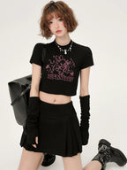 Baby Devil Crop Tee