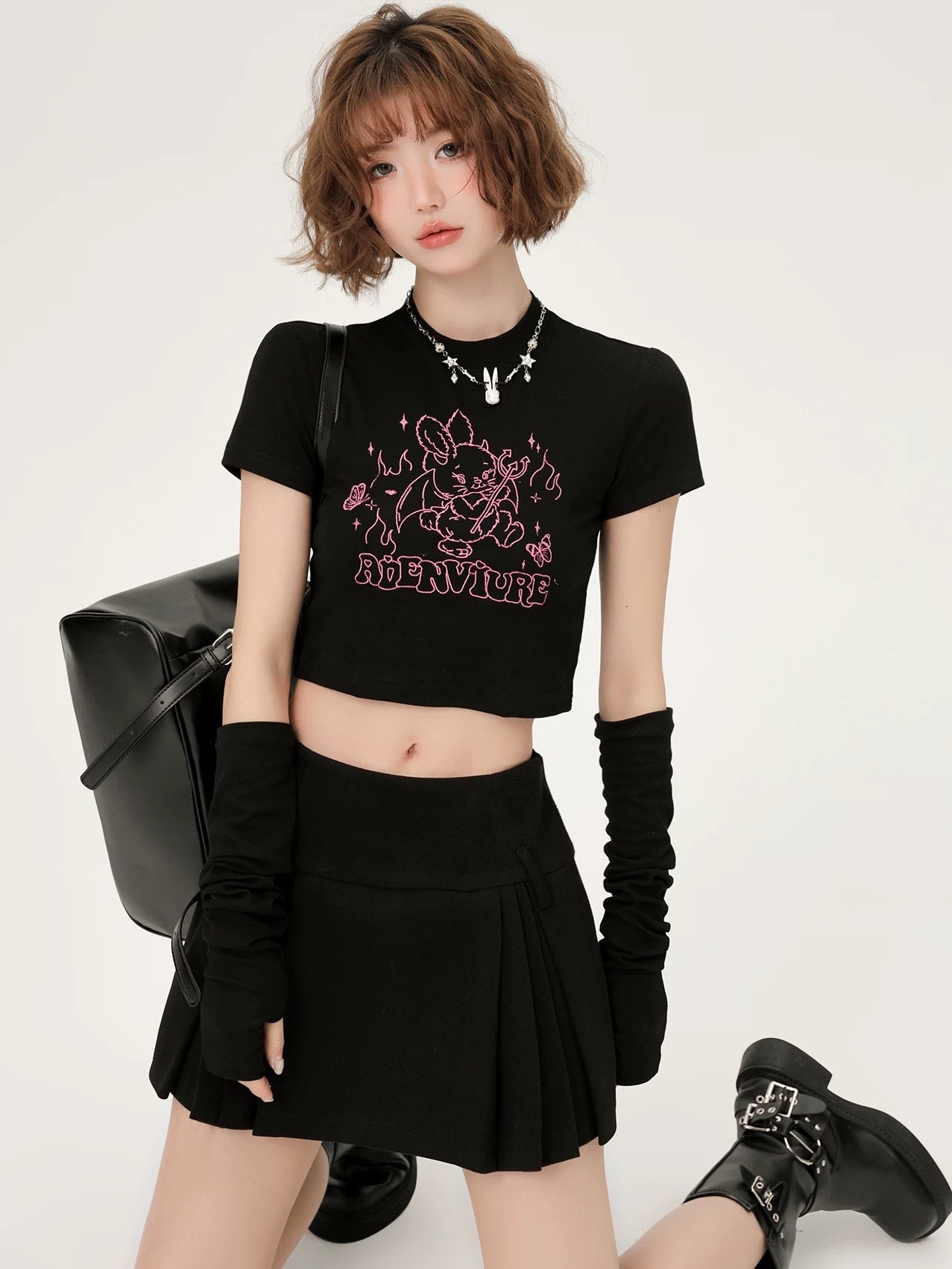 Baby Devil Crop Tee