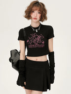 Baby Devil Crop Tee