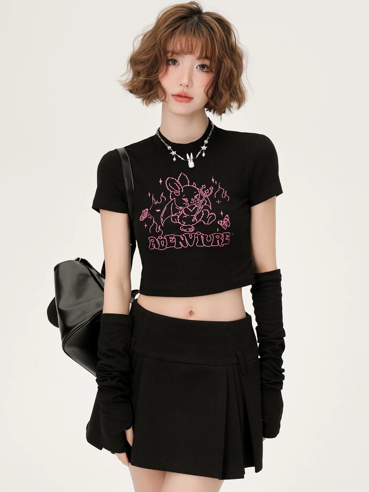 Baby Devil Crop Tee