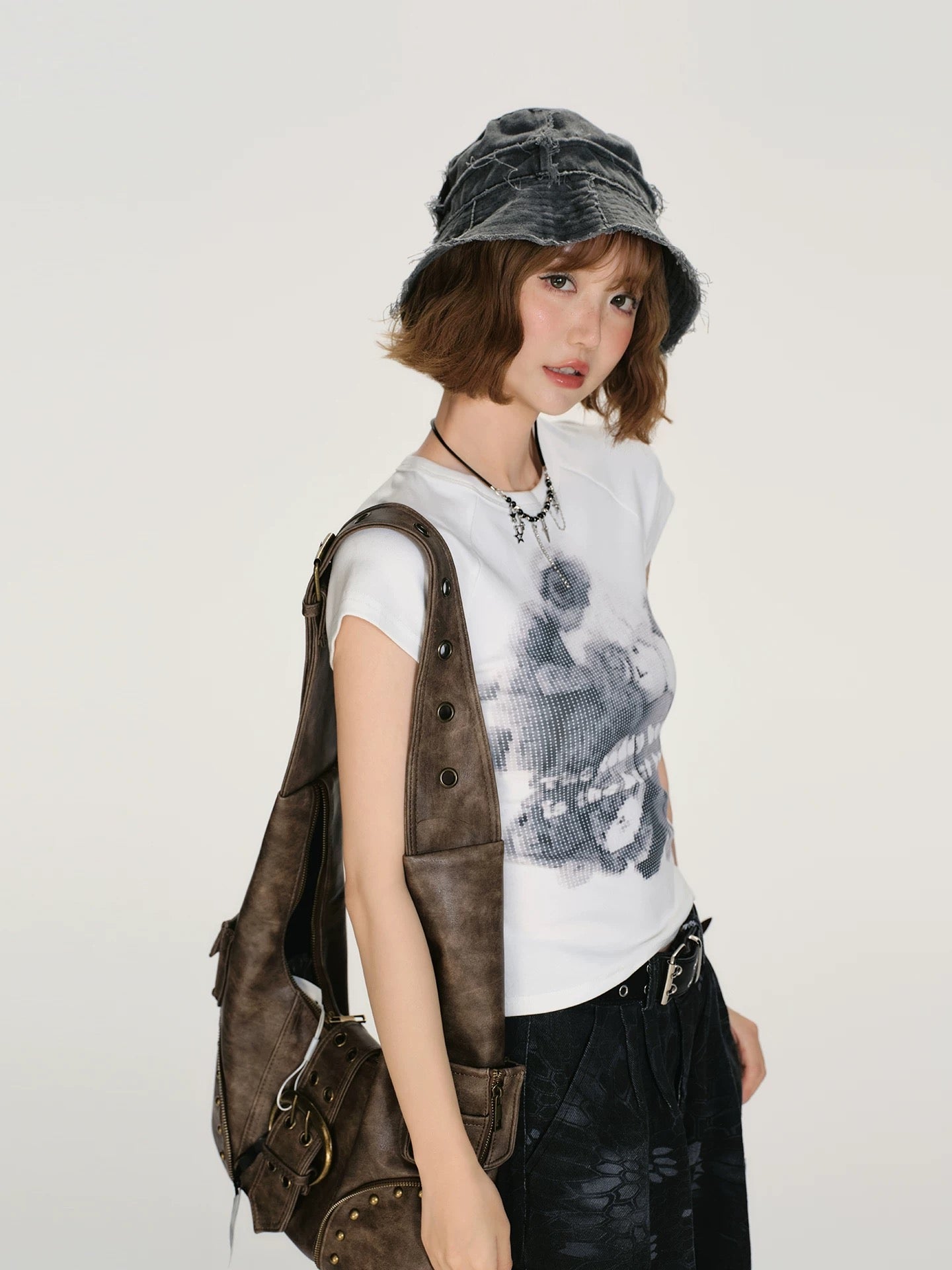 Pixel Fitted Baby Tee