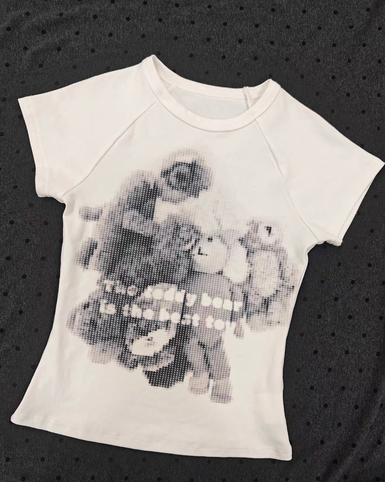 Pixel Fitted Baby Tee