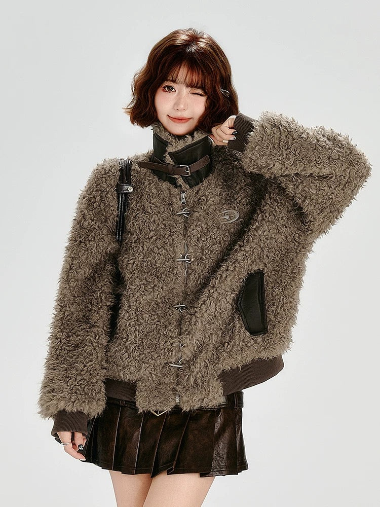 Vintage Teddy Shearling Jacket