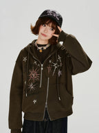 Shooting Stars Zip Hoodie