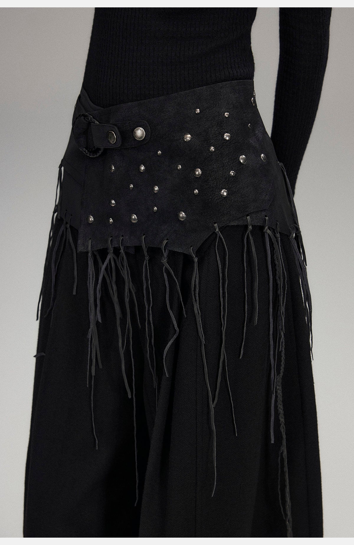 Black Tassel Ghost Pants