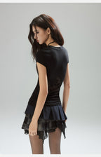 Empty Palm Fitted Top