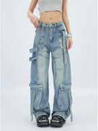 Modular Strap Cargo Denims