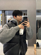 Seojin Ribbed Zip Hoodie