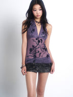 Sena Violet Halter Top