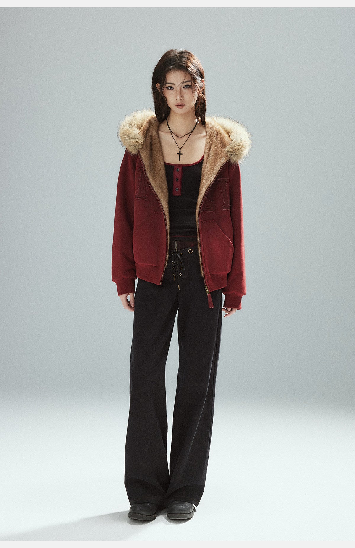 Archive Pile Pixel Zip Hoodie