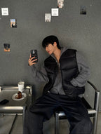 Seojin Ribbed Zip Hoodie