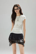 Empty Palm Fitted Top