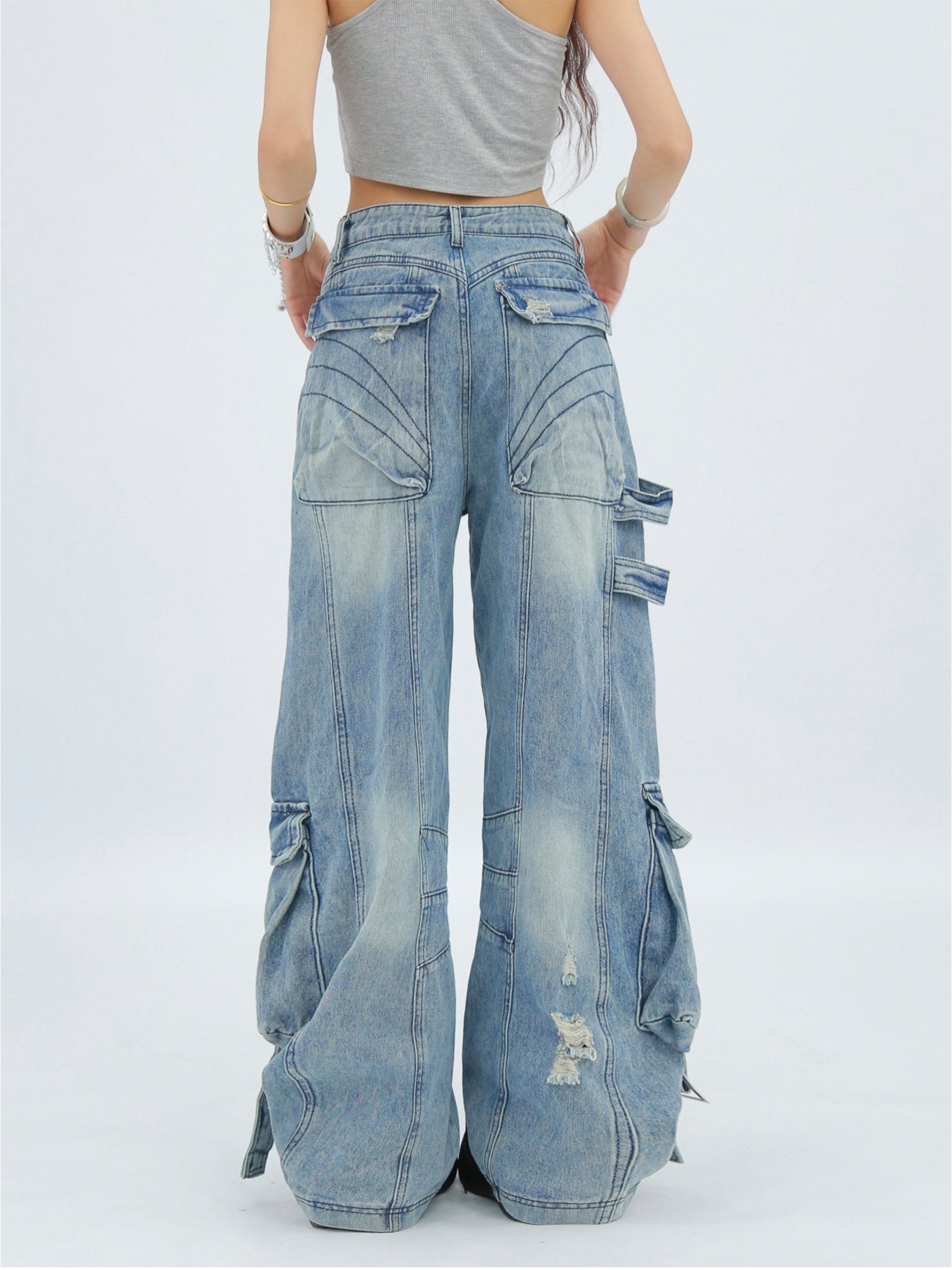 Modular Strap Cargo Denims