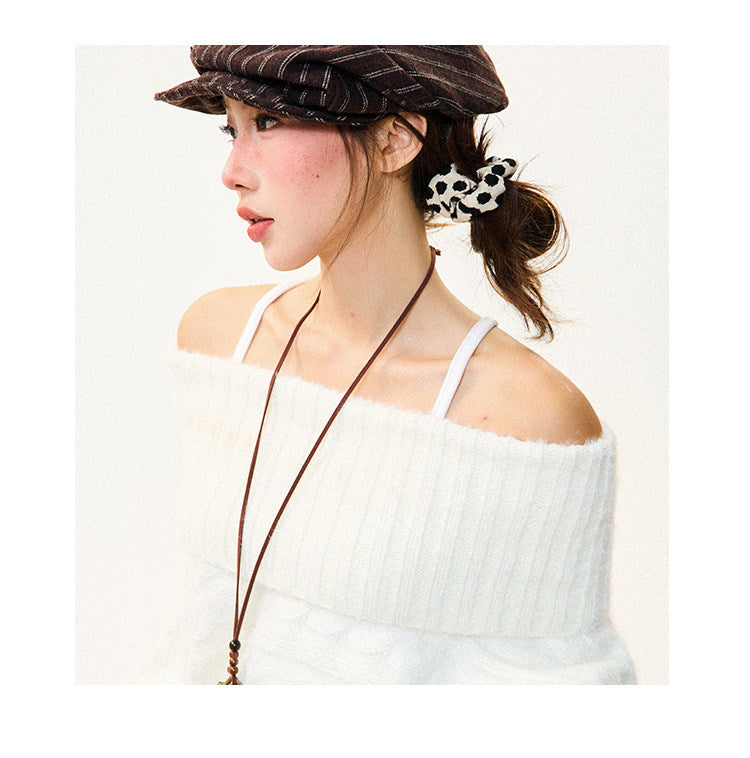 Cloud Off Shoulder Knit