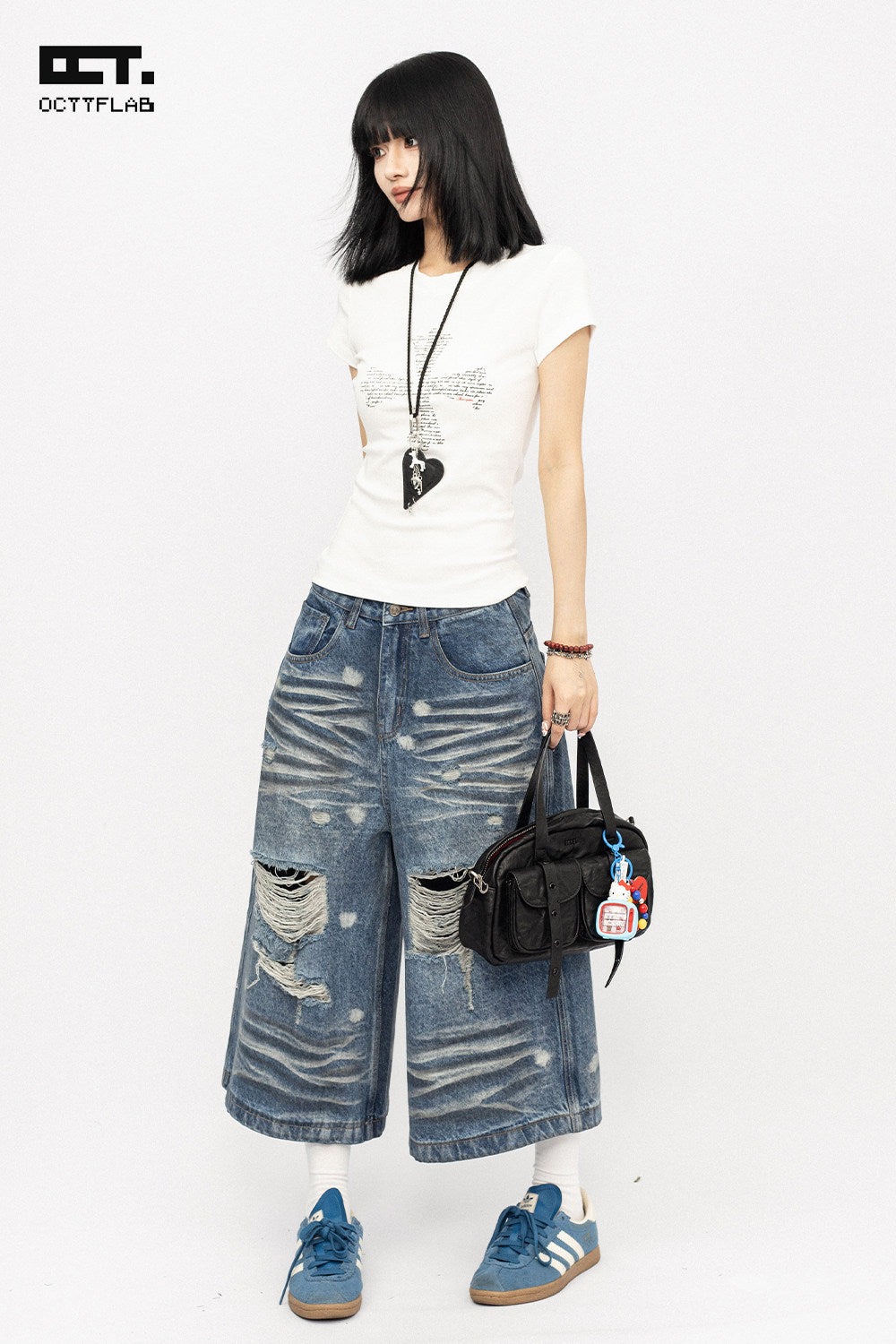 Mara Distressed Jorts