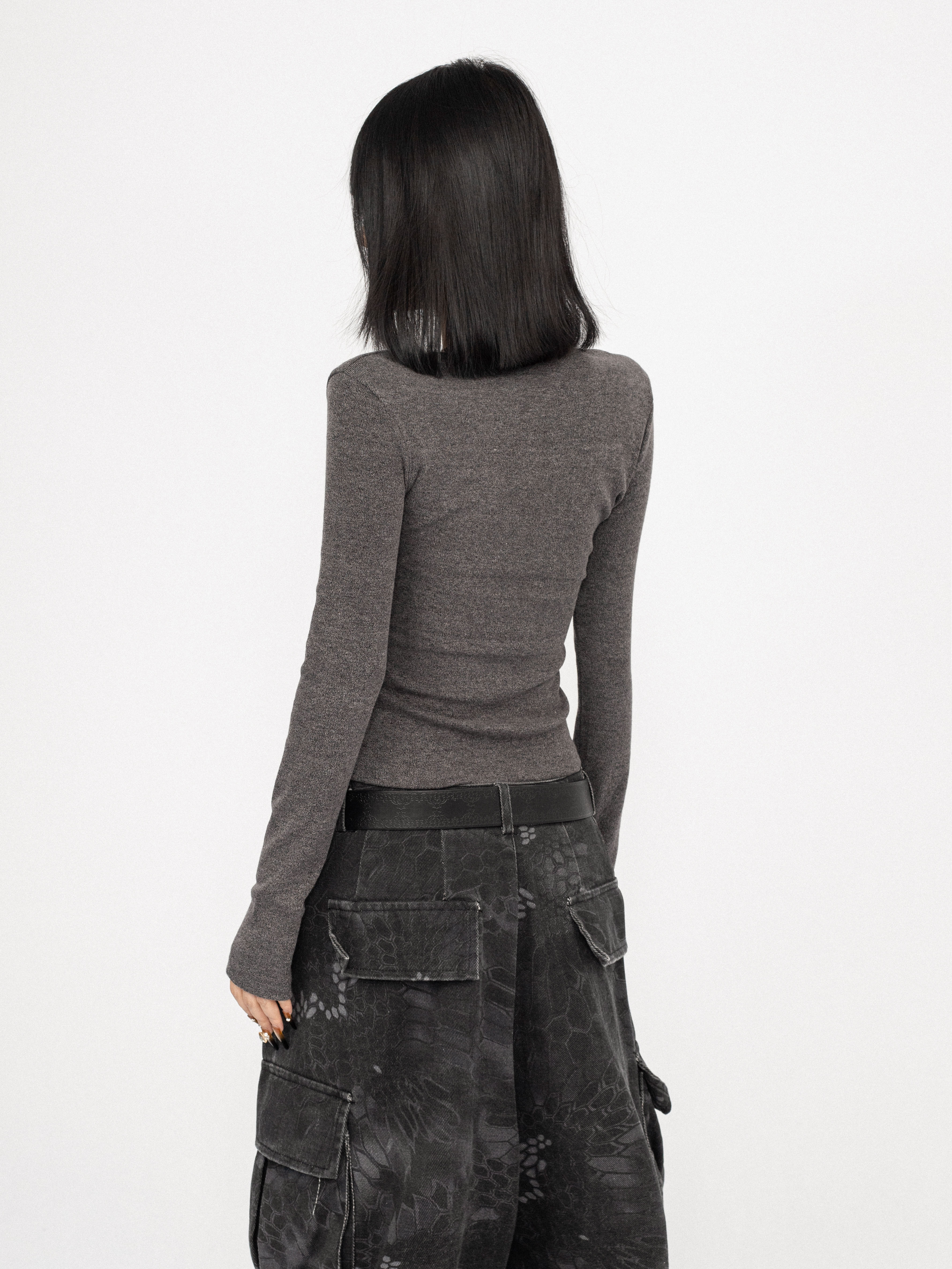 Faultline Long Sleeve (Charcoal)