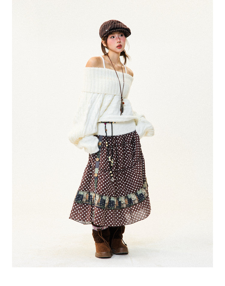 Cloud Off Shoulder Knit