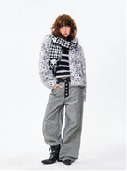 Polar Bear Faux Fur Jacket