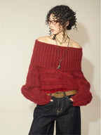Akira Off Shoulder Knit