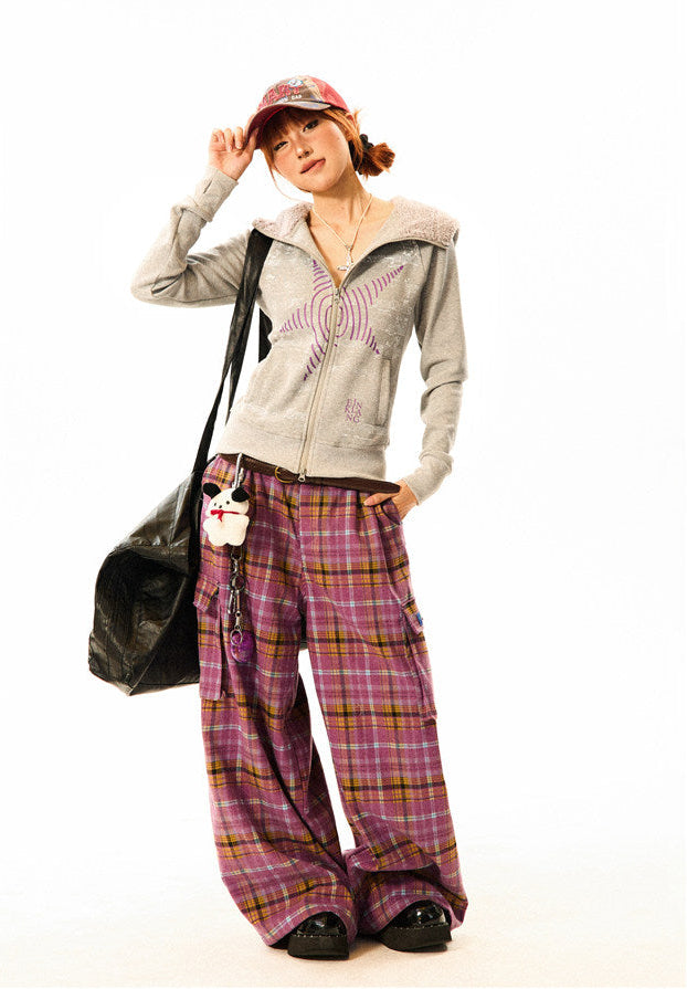 Signal Gray Zip Hoodie