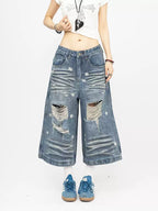 Mara Distressed Jorts
