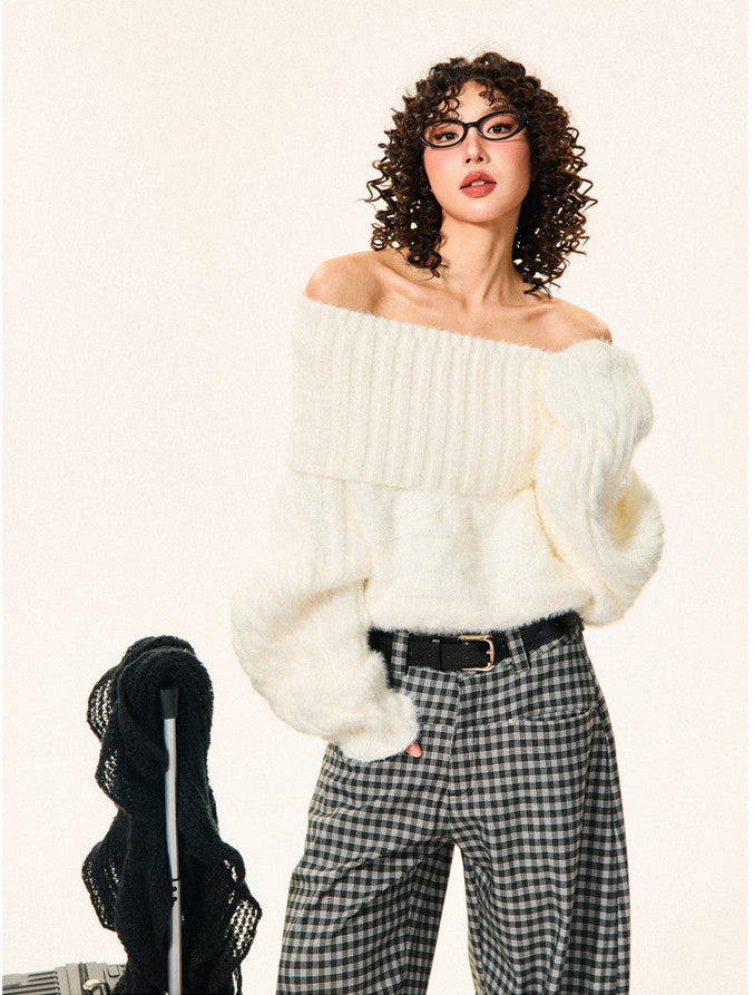 Akira Off Shoulder Knit