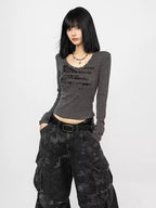 Faultline Long Sleeve (Charcoal)